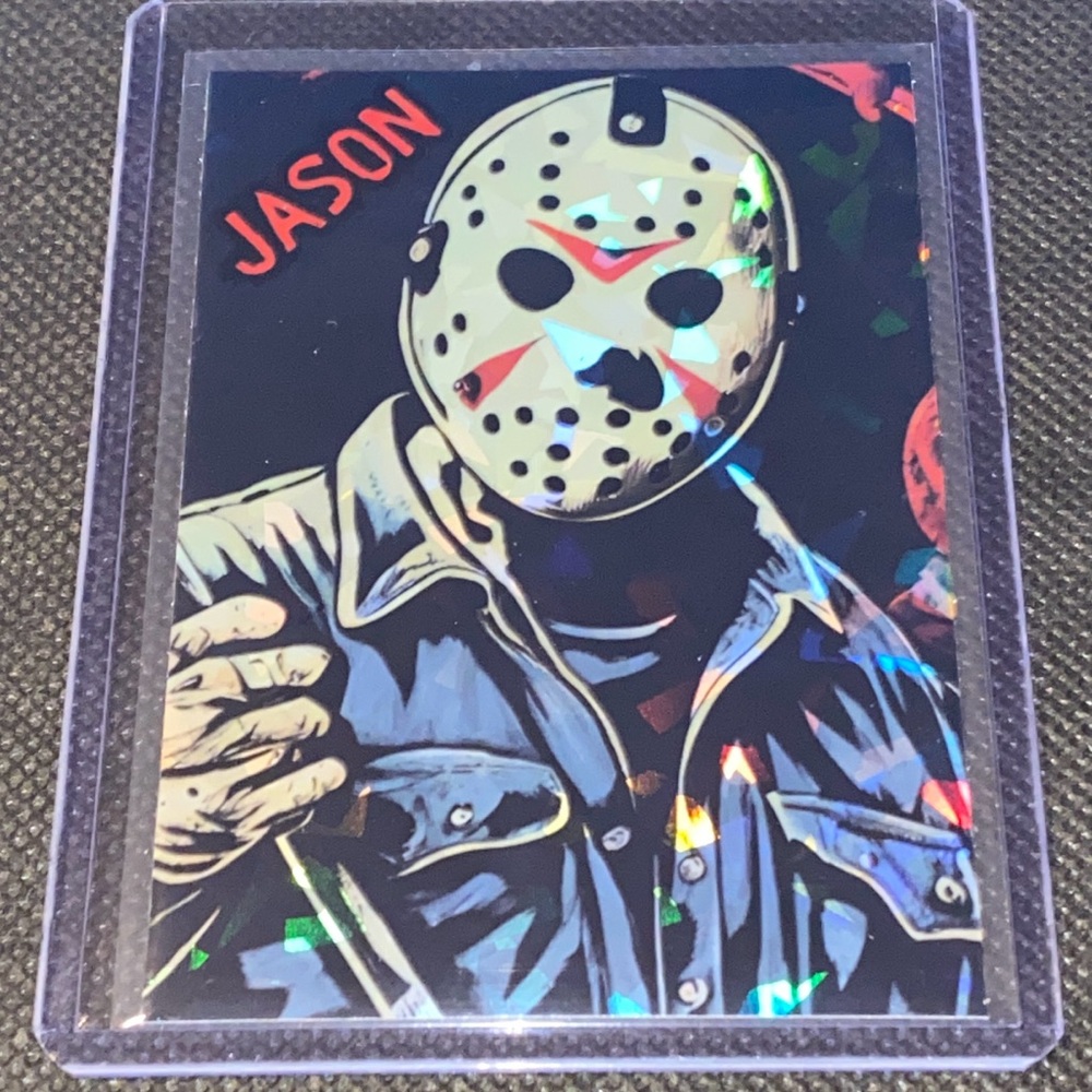 Jason Vorhees Friday the 13th Custom Holographic Collectible Card